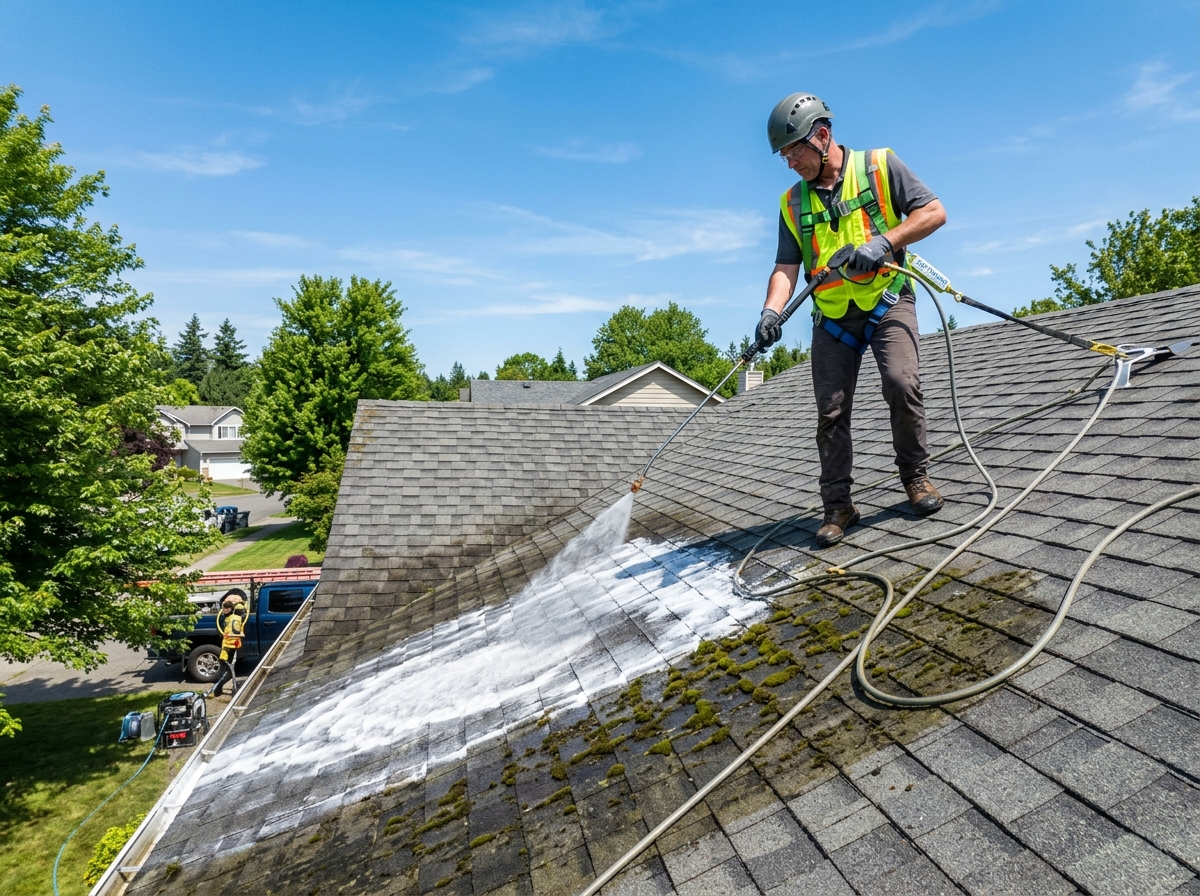 Roof Soft Wash